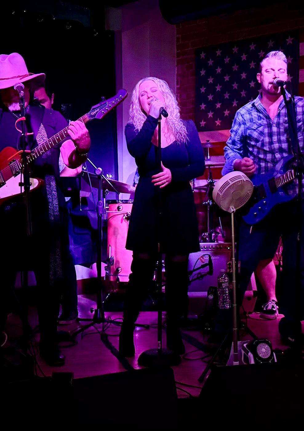 The Straight A's Band performing live