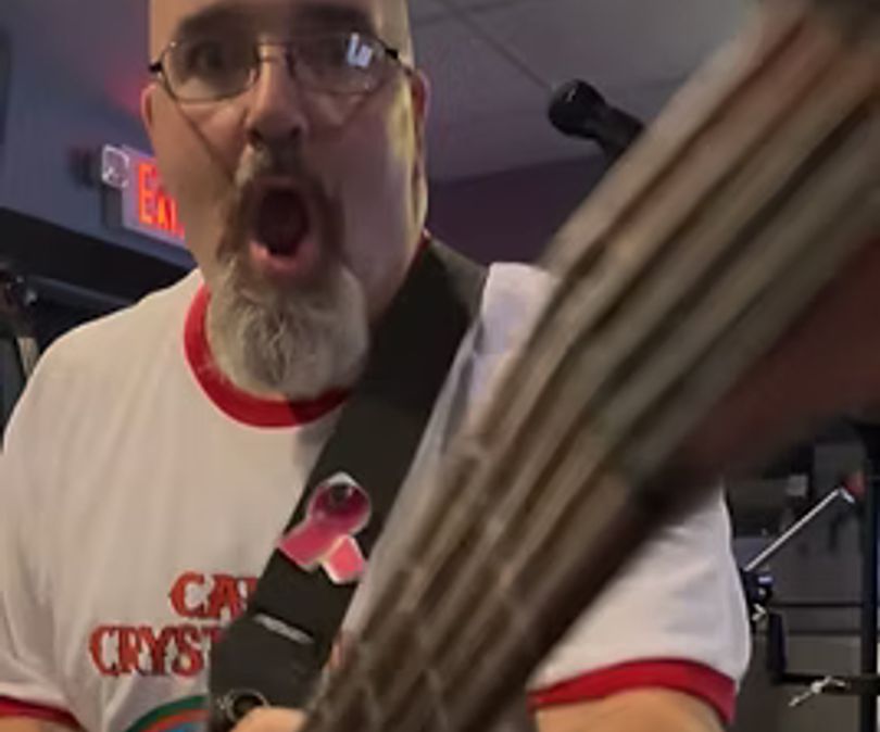 Eric Big Dog Enos of The Straight A’s Band