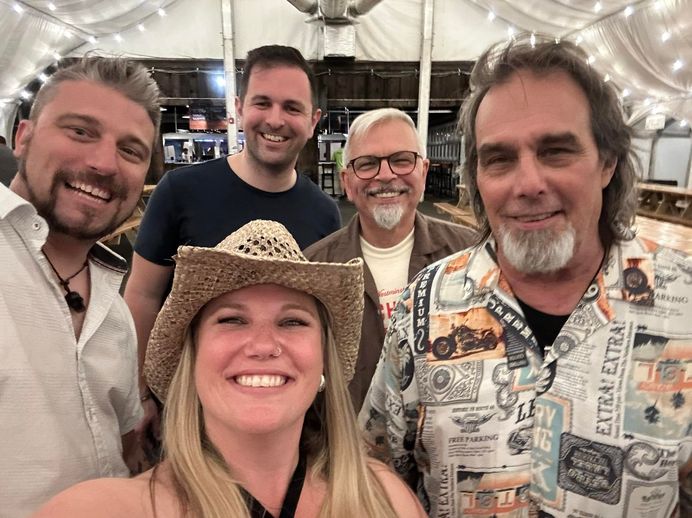 The Straight A’s Band bringing live music to an event